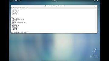 Linux CentOS7 firewall-cmd