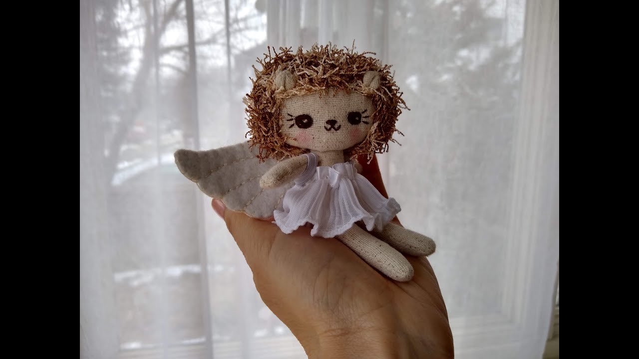 Valentine's Day Cupid's Wing and hearts How to sew wings and puffy