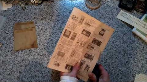 Lapbook journals from old books part 2