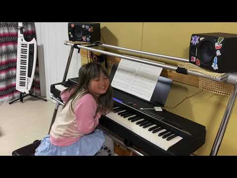 my-funny-valentine,-jazz-piano,-age7-マイ・ファニー・ヴァレンタイン-初級ジャズピアノ-莉々-7歳