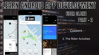 How To Make Android App (Uber) Part 2