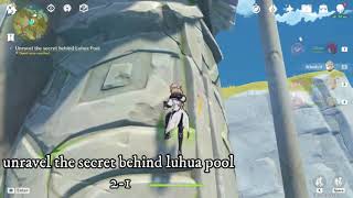 unravel the secret behind luhua pool