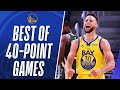 BEST OF Stephen Curry's 4 40-PT Games This Season!