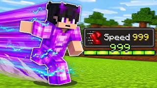 Minecraft, But Your XP = Your Speed...
