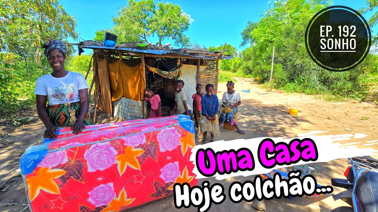 As 5 Crianças Que Correm Risco Com Pedófilos Africanos Num Baraco... Ganharam Colchão 