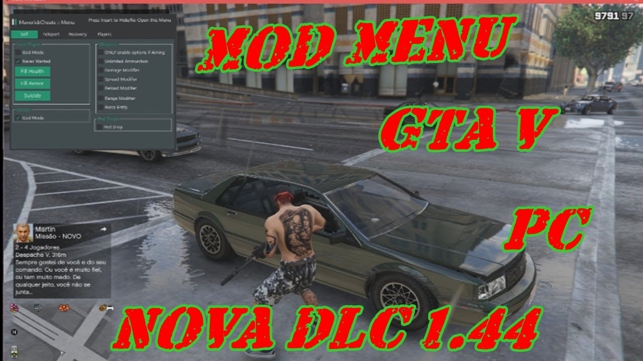 Maverick Mod Menu Gta 5 Pc
