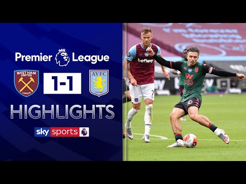 Grealish scores as Villa survive Premier League drop! | West Ham 1-1 Aston Villa | EPL Highlights