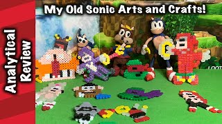 Blast From My Past Homemade Sonic Figures And Bead Art