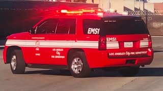 LAFD Battalion & EMS Capt. Response Compilation
