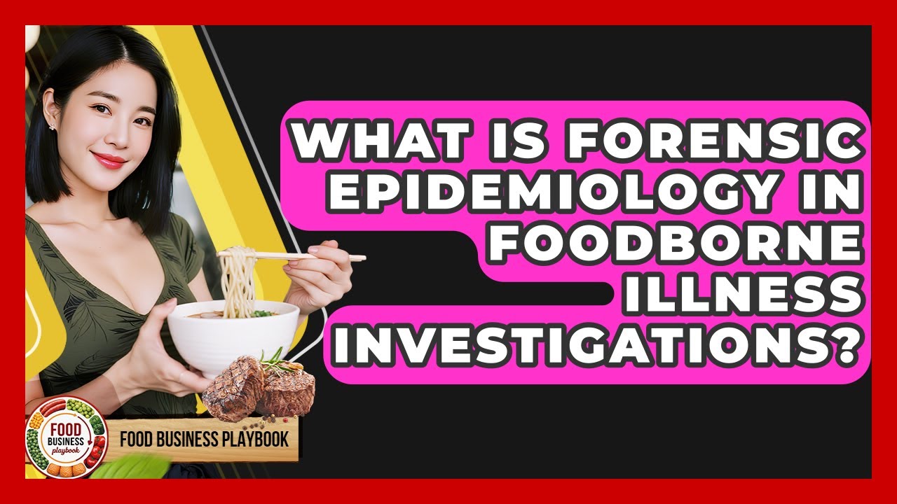 What Is Forensic Epidemiology In Foodborne Illness Investigations? - Food Business Playbook