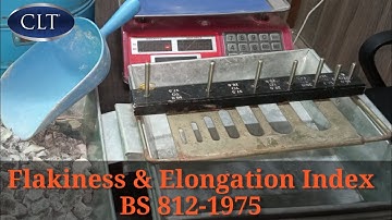 Flakiness & Elongation Index BS-812 | Adnan Khan | Urdu Hindi
