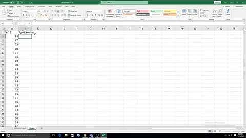 How to recode variable in Excel