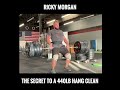 The Secret to a 440lb Hang Clean - Ricky Morgan - Tampa Bay Brigade & Crossfit Warpath