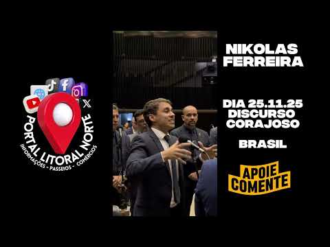 Nikolas Ferreira faz discurso surpreendente #brazil #nikolasferreira #news