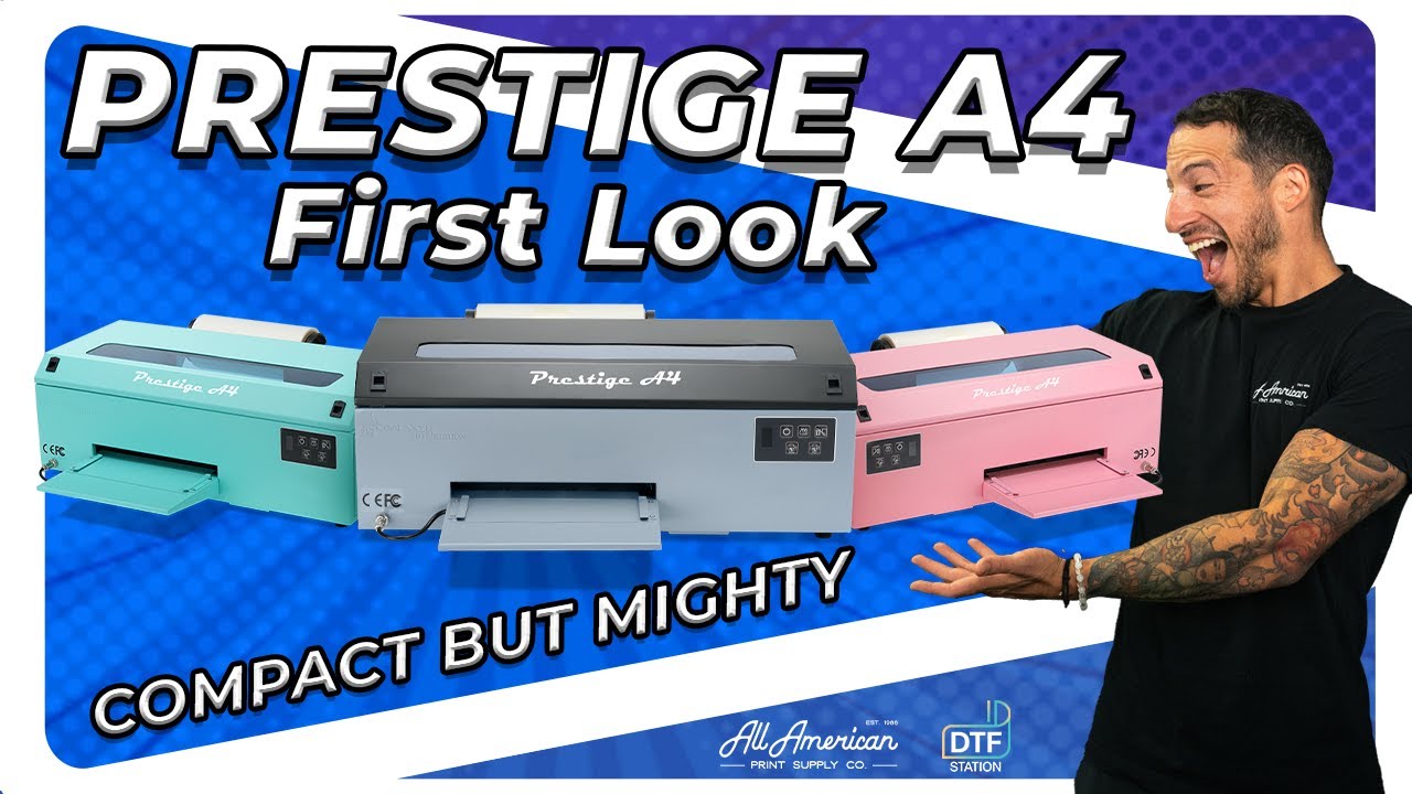 The Best Way to Get Into TShirt Printing, Prestige A4 First look AA