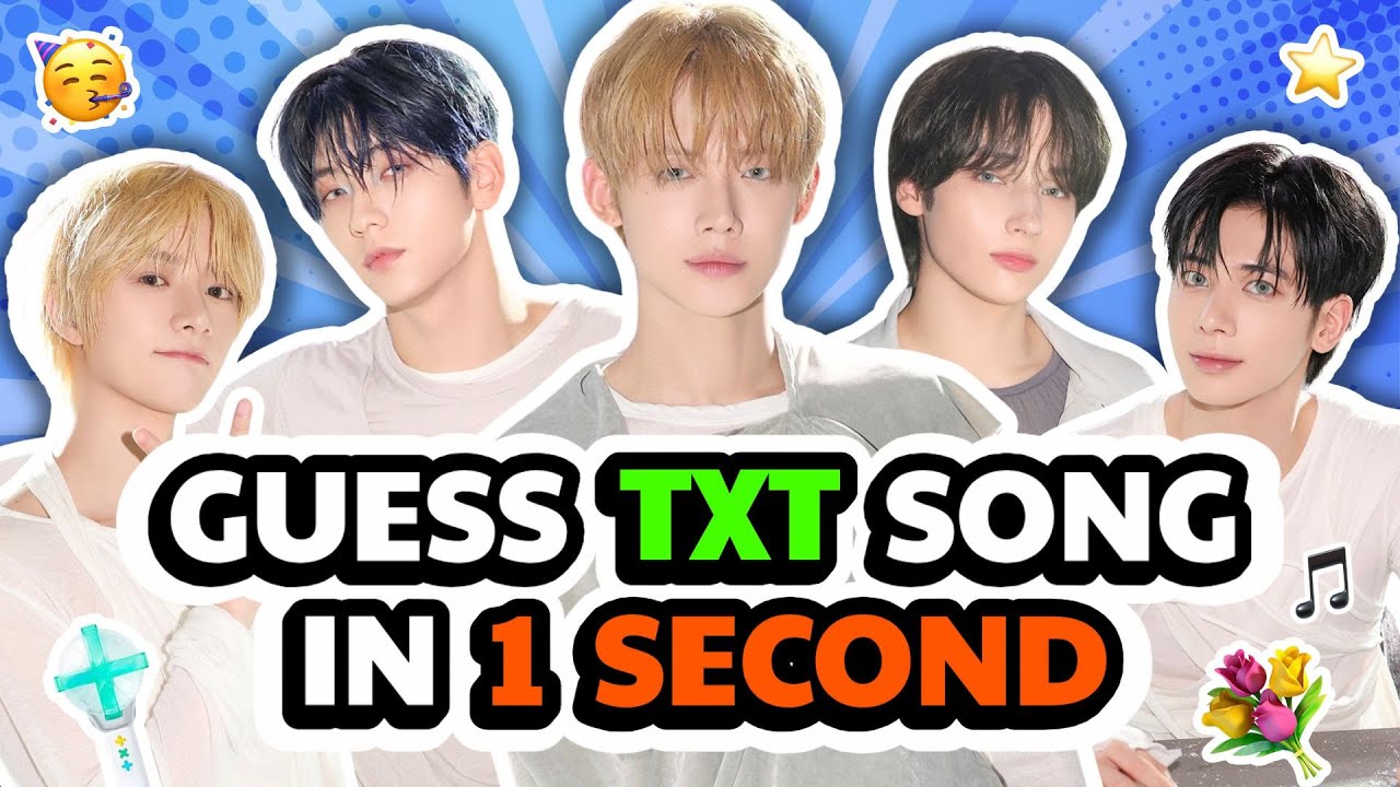 Угадай песню TXT всего за 1 секунду | Докажи, что ты настоящий MOA! ⏱️🤯