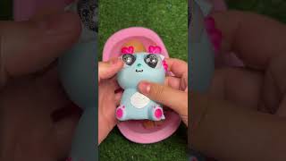 Full of 3 Rainbow Bathtubs Candy Balls with Baby & Magic Slime ASMR Video 👶🌈