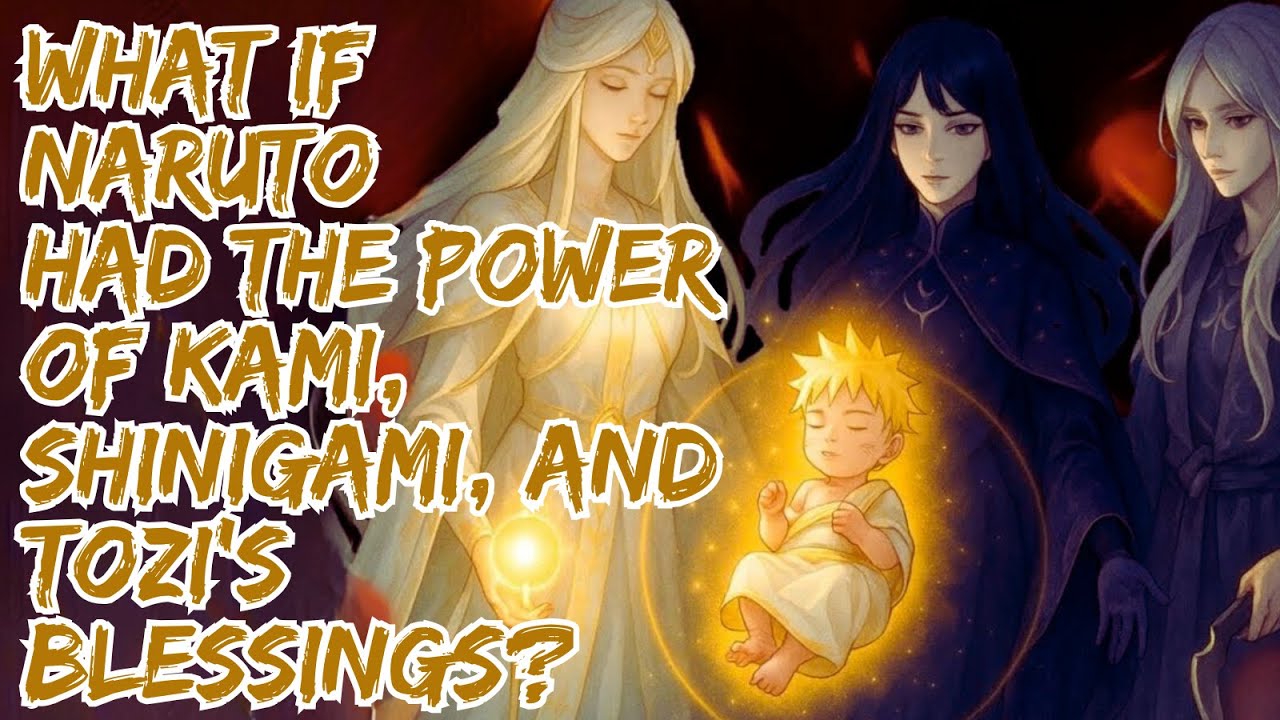 What If Naruto Had The Power Of Kami, Shinigami, And Tozi's Blessings?