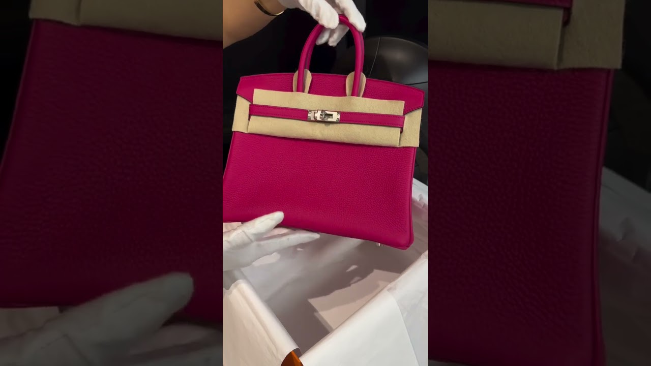 birkin 25 Rose Mexico w phw  togo leather 💖🌸  