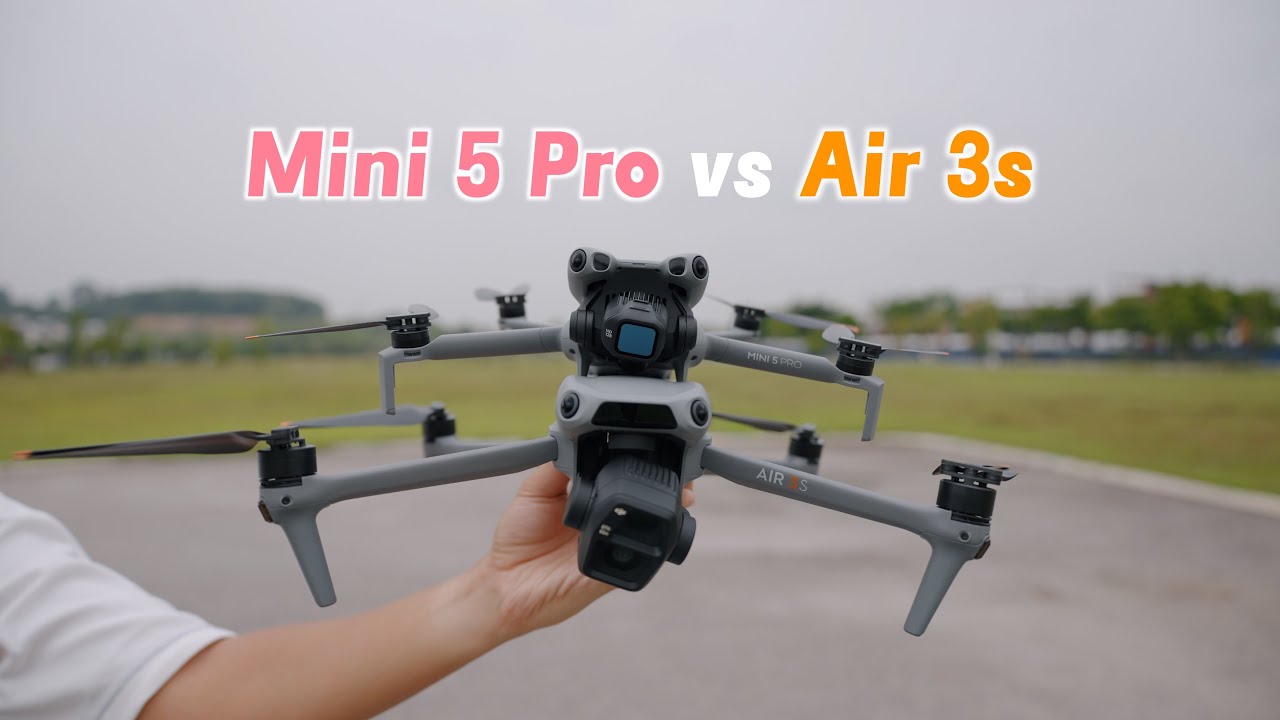 Mini 5 Pro vs Air 3s | 大疆无人机以小搏大碾压式完胜？