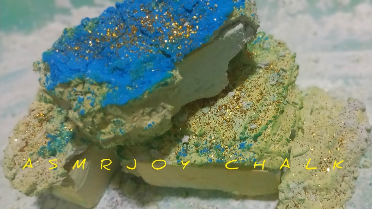 PASTED FRESH GYM CHALK BLOCKS 😋CRUNCHY SOUND CHALK 👌🏻CRUNCHY CRUMBLY ...