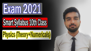 Smart Syllabus 10th class 2020 II Smart syllabus for Physics