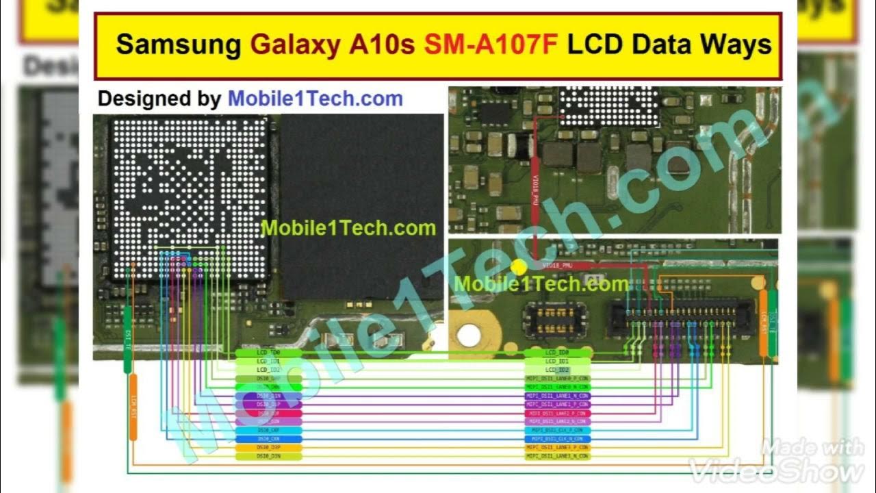 A10s A107 SAMSUNG schematic diagram مخطط كامل - YouTube
