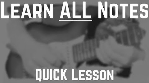 QUICK LESSON:  Master the Fretboard with This Exercise | Learn Triads and Note Positions on the Neck