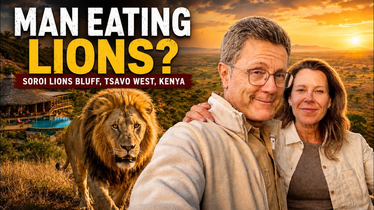 Soroi Lions Bluff: Tsavo’s Top Resort + Man Eating Lions of Tsavo 🇰🇪