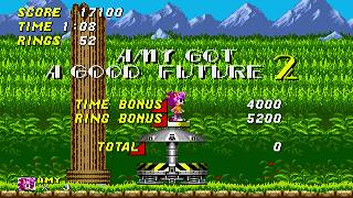 Мульт TAS Sonic 2 CD Remix Speedrun as Amy Good Future