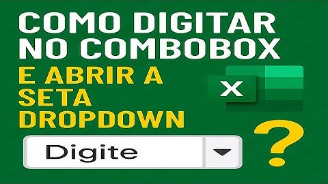 💡 Como Digitar no ComboBox e Abrir a Seta Dropdown no Excel VBA? Descubra Esse Truque Simples!