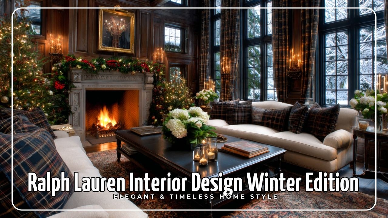 Ralph Lauren Interior Design Winter Edition | Elegant & Timeless Home ...