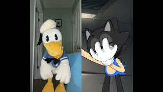Donald Ducc Might Be Scared Of Evil Sonic