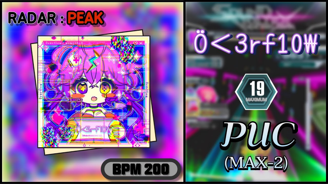 【SDVX】 Ö＜3rf10₩ (MXM) PUC