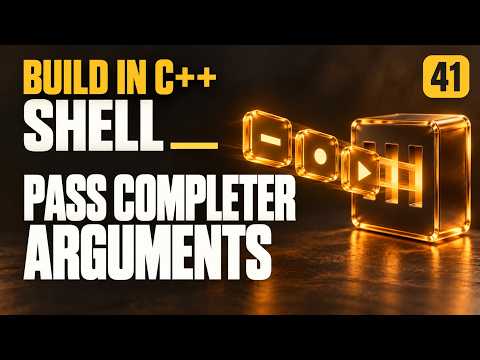 Build Your Own Shell - 41 Passing command-line arguments