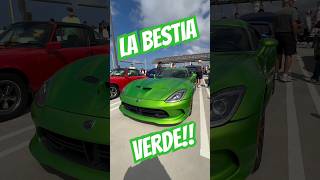 La bestia Verde!! #dodge #viper #gts #español #mexico #españa #youtuber #carros #parati #viral