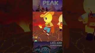 PEAK With Friends Part 1 🌋 Volcano Climb Chaos #shorts