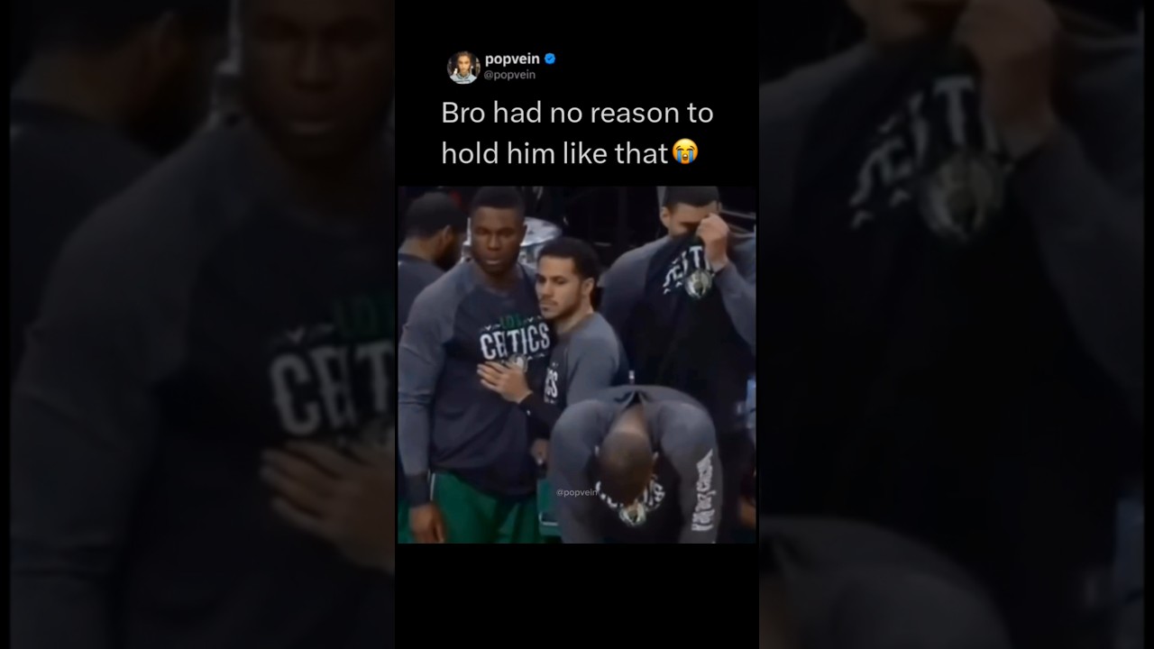 Bro had no reason to hold him that 😭