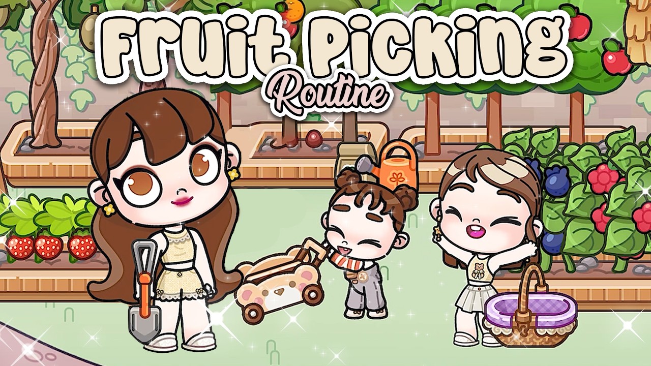 A Sweet Harvest Day with My Family 🍎❤️ | Avatar World