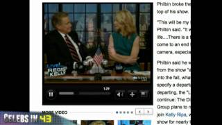 Regis Philbin Retires / Oprah Winfrey Guest on Piers Morgan's CNN Show