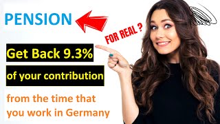 Find out more about your German Pension Refund | Get money back in 2 months | 9.3% back from Germany