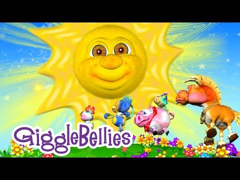 "Mr. Sun, Sun, Mister Golden Sun" with The GiggleBellies -  Music Video fo Kids Preview