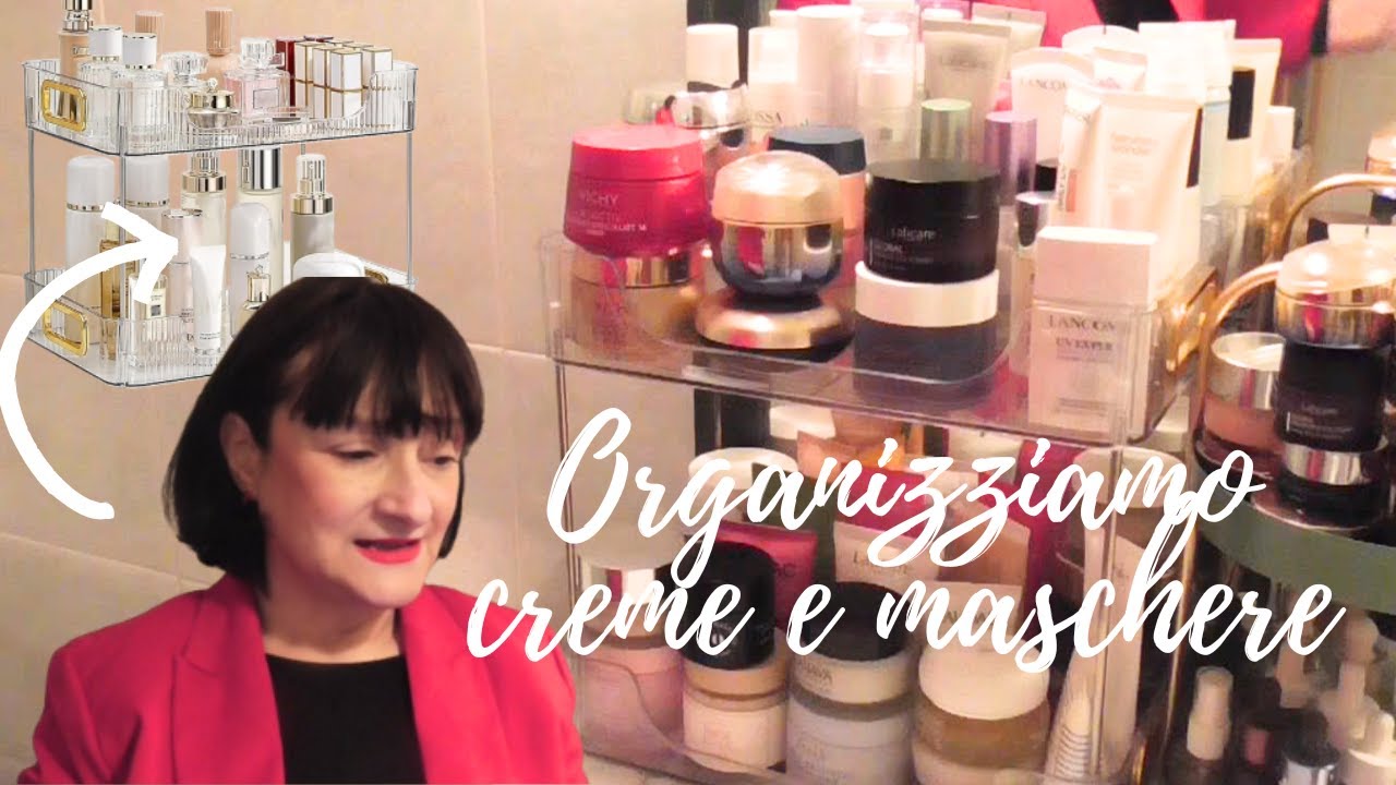 Nuova ORGANIZZAZIONE CREME & MASCHERE VISO 🥰