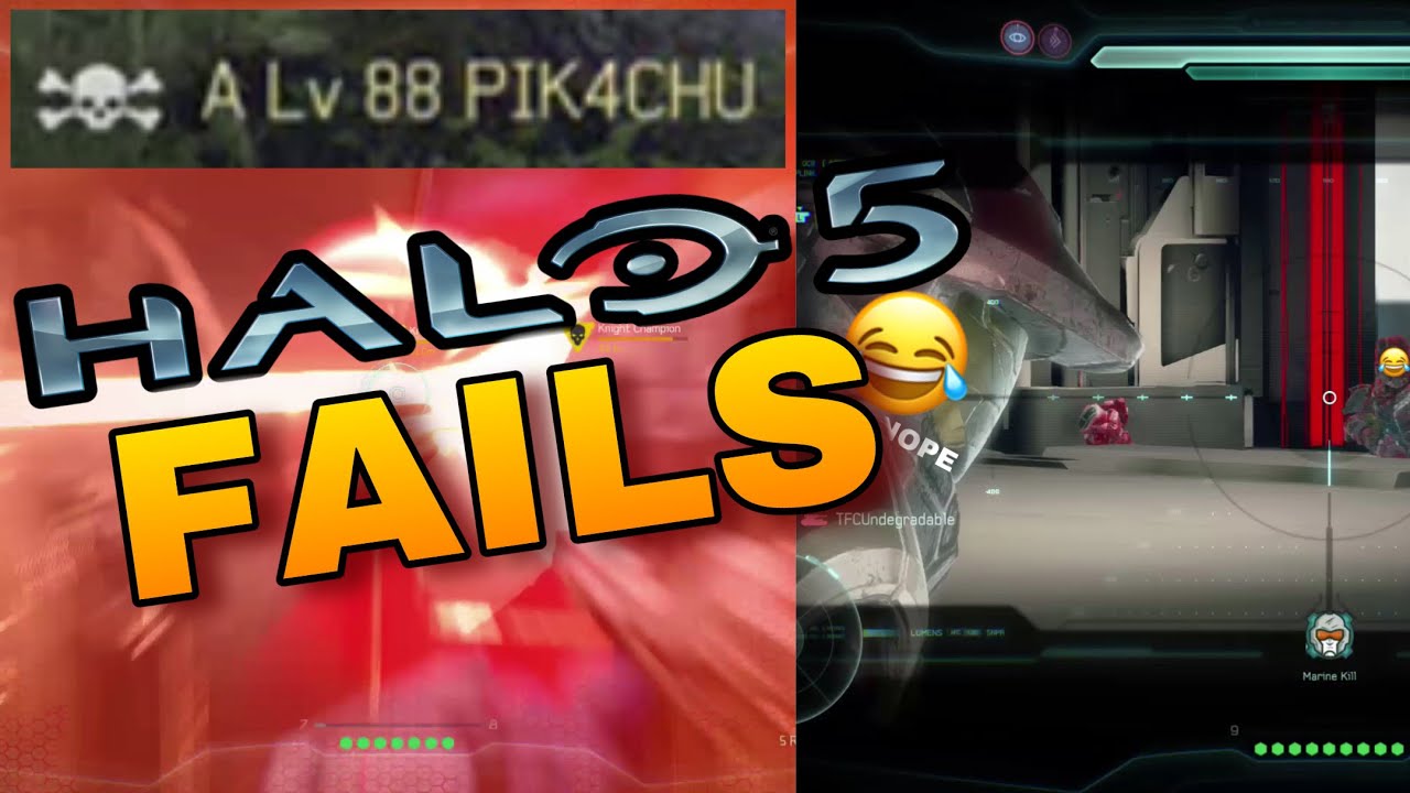 Halo 5 Fails! My Top Hilarious Fails | Halo 5 2020