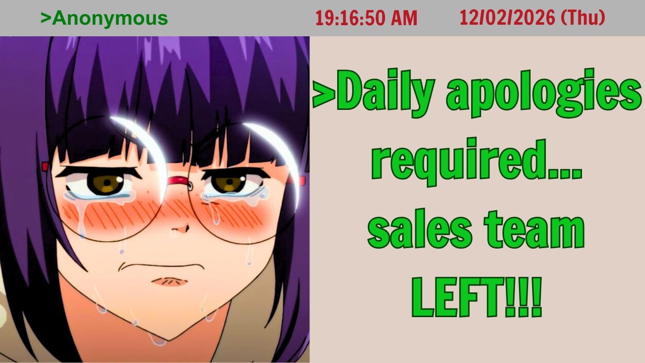 Feminist HR Mandates Daily Guilt Statements Triggering Immediate Resignation Of Entire Sales Force