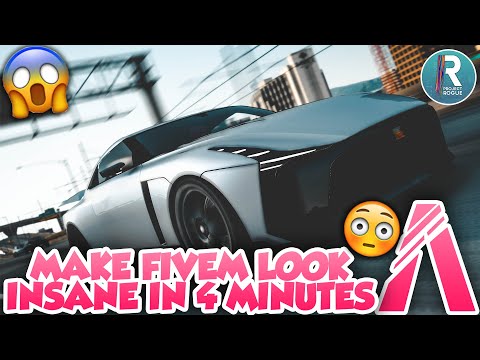 HOW TO MAKE FIVEM LOOK 10X BETTER IN 4 MINUTES | PROJECT ROGUE ROLEPLAY