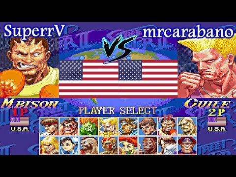 Super Street Fighter II X: Grand Master Challenge - SuperrV vs mrcarabano FT5