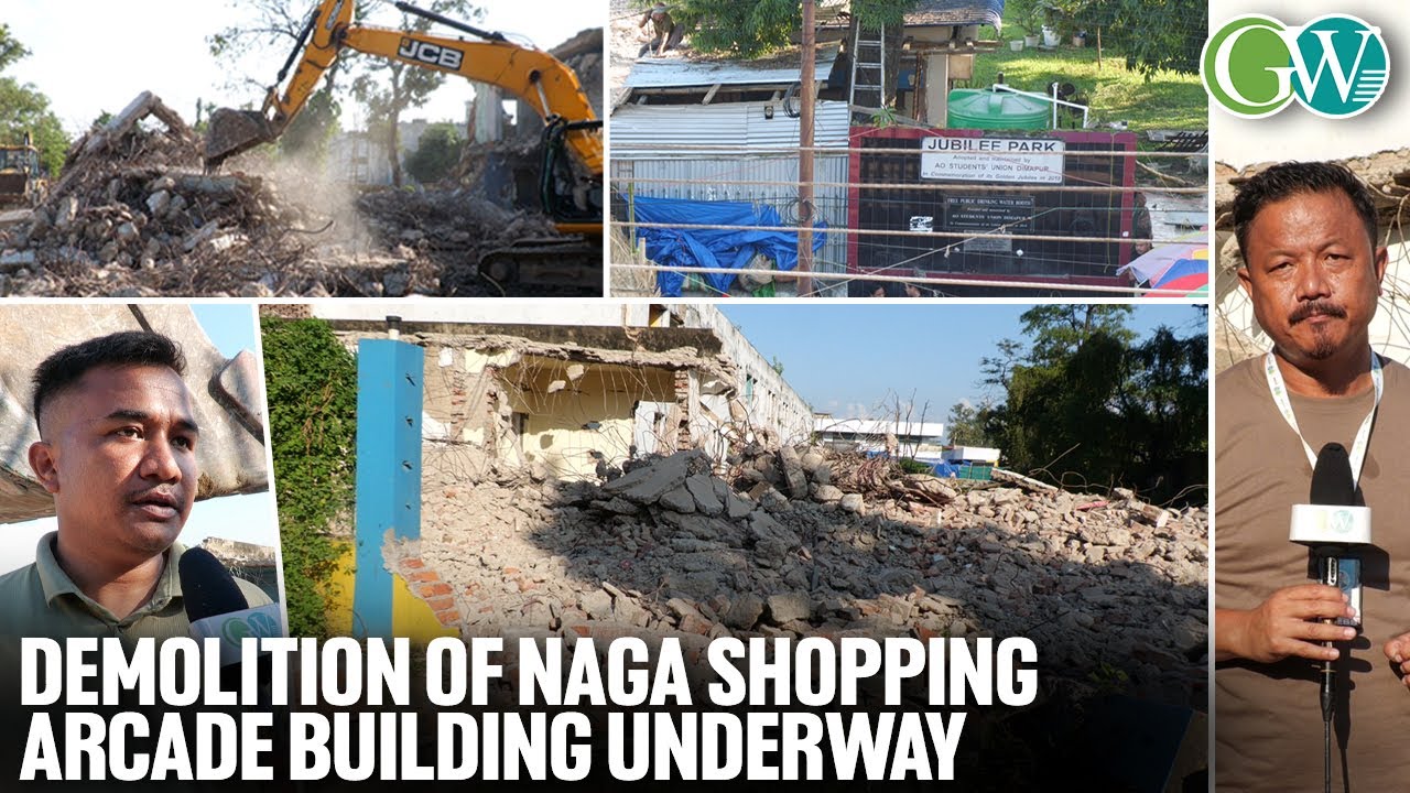 DMP: DEMOLITION OF NAGA SHOPPING ARCADE BUILDING UNDERWAY;  ABOUT 25,576 SQ. FT. UNDER CLEARANCE
