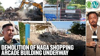 Dmp Demolition Of Naga Shopping Arcade Building Underway About 25,576 Sq. Ft. Under Clearance