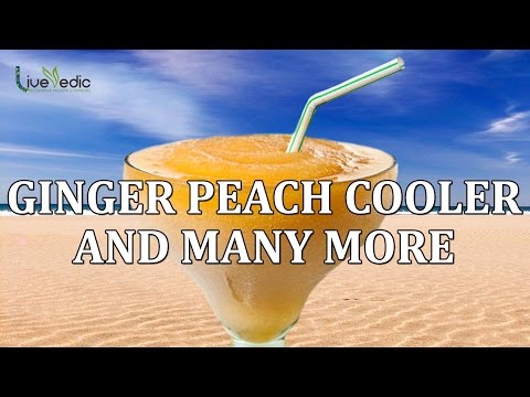 top-10-healthy-summer-cooler-drinks-|-ginger-peach-cooler-and-many-more